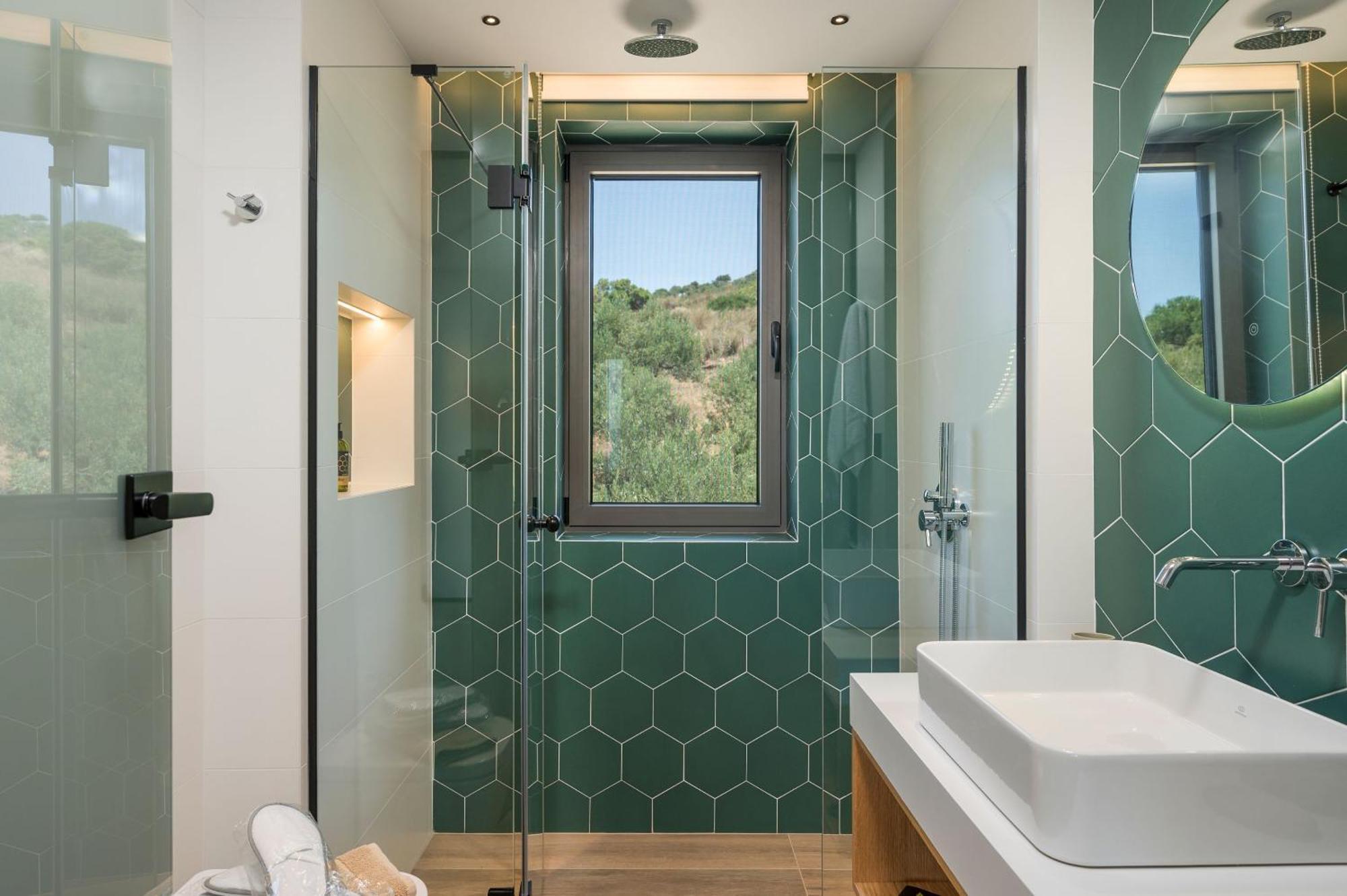 Villa Ekphrasis With Sea View And Jacuzzi Ravdhoukha Exterior photo